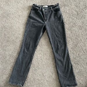 Abercrombie 90s slim straight ultra high rise size 27/4s